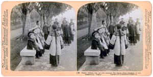 ミッションの子供、1人の小さなアメリカ人の女の子、カントン、中国、1900