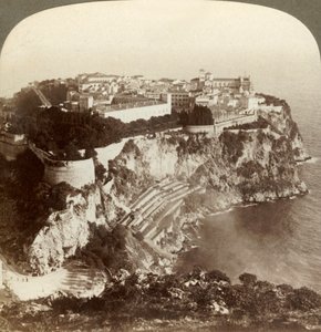 モンテカルロスキャピタル、モナコ-地球上で最小の公国、1899年。