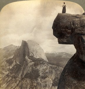 Natures Grandest Scenery-Calcier Point NE Yosemite Valley、Cal。、1902から見下ろす。 作： Underwood and Underwood