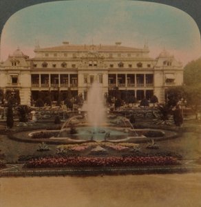 パームガーデン、フランクフォート、ドイツ、1894。アーティスト：エルマーアンダーウッド、バートエリアスアンダーウッド。 作： Underwood and Underwood