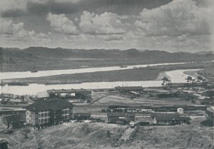 パナマ運河、1916 作： Underwood and Underwood