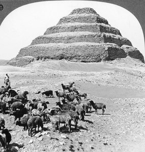 サカラのピラミッド、エジプト、1905年。