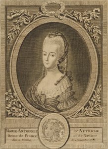 マリー・アンティオネーテ・ドートリッシュ（フランスとナバラの王妃）、旧姓ウィーン 1755年11月2日 作： Unidentified (European)