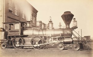 [アルトゥーナ修理工場のペンシルバニア鉄道機関車］ 作： 身元不明
