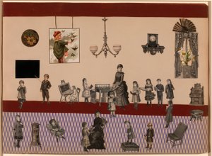 無題（ヴィクトリアン・コラージュ） 作： Unidentified