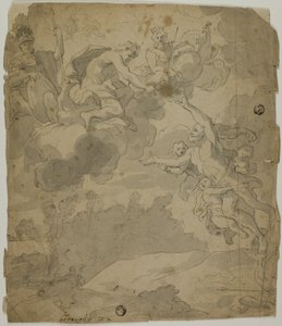 ヘラクレスの神格化 作： Unknown