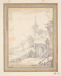 川の城 作： Unknown