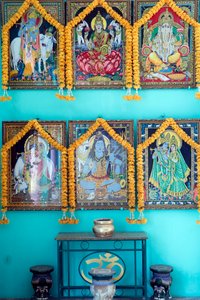 ヒンドゥー教の神々、ベトナム、ホーチミン市、スリトゥンデイユッタパニ寺院 作： Unknown
