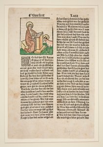 聖ルカ。 (Jacobus da Voragine) 黄金伝説へのイラスト 作： Unknown