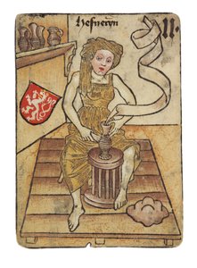 A potter.アンブラス城Hofaemterspiel（裁判所-オフィスゲーム 作： Unknown artist