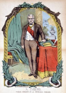 アドルフ・ティエール（1797-1877）は、フランスの政治家、ジャーナリスト、歴史家。