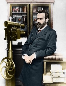 アルフォンス・ベルティヨン（1853-1914） 人体計測を考案したフランスの犯罪学者。 作： Unknown artist