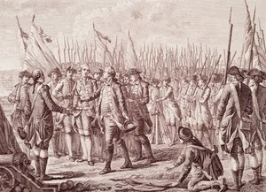 アメリカ独立戦争：コーンウォリス卿の降伏 作： Unknown artist