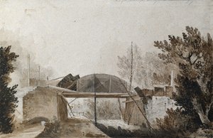 チェルシー ロードを走るサウサンプトン鉄道のアーチ 作： Unknown artist