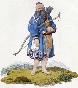 ロシア人集団のアーチャー。1803年に描かれたもの。 作： Unknown artist