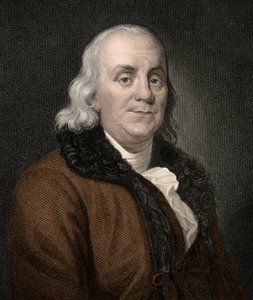 ベンジャミン・フランクリン (1706-1790) - 彫刻 - 19世紀 作： Unknown artist