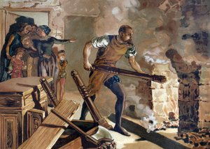 ベルナール・パリシー（1510-1589）は、フランスの陶芸家で、エナメルの融合に取り組んでいました。 作： Unknown artist
