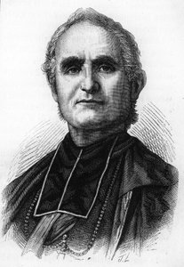 Bishop Félix Dupanloup (1802 - 1878), フランスの司教、オルレアンの司教 作： Unknown artist
