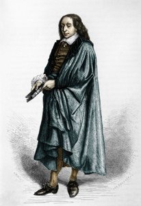 ブレーズ・パスカル（1623-1662）：フランスの数学者、物理学者、作家。 作： Unknown artist