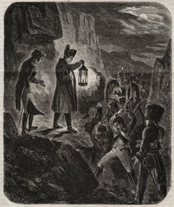 プロイセンとポーランドのキャンペーン。イエナとアウアーシュテットの戦い前夜の皇帝ナポレオン1世(1769-1821) 1805年10月14日のプロイセン軍との戦い(イエナ・アウアーシュテット)前夜の皇帝ナポレオン1世 - Nap 作： Unknown artist