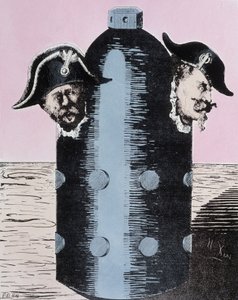 パリ・コミューンに関する漫画：「パリ市民のイースターエッグ」1871年。 作： Unknown artist