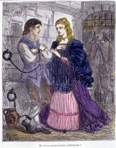 獄中の女性を訪ねたカートリッジ - グランプレの「山賊の王、カートリッジ」にて 作： Unknown artist