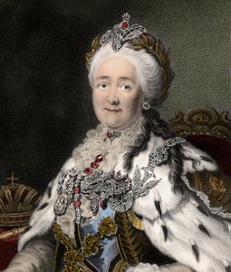 エカテリーナ2世大王 1729-1796 - 彫刻 - 19世紀 作： Unknown artist
