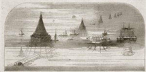 英仏海峡トンネル 作： Unknown artist