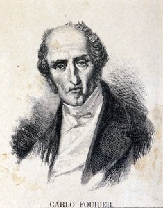 シャルル・フーリエ（1772-1837）：フランスの哲学者・経済学者。 作： Unknown artist
