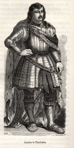 シャルル・ザ・ボールド（1433-1477）、ブルゴーニュ公。 作： Unknown artist