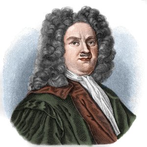 Christian Thomasius (1655-1728) ドイツの法学者、哲学者。 作： Unknown artist