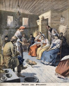 1894年、ロシアのクリスマス 作： Unknown artist
