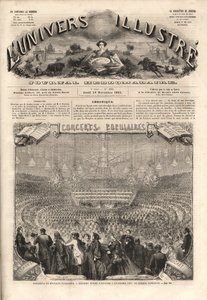 Cirque Napoleon (現在の冬のサーカス、パリ、アメロ通り) - Concert de Musique Classique gives Sunday, November 3 作： Unknown artist