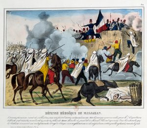 アルジェリアの征服：1839年6月2日のマザグランの戦い。