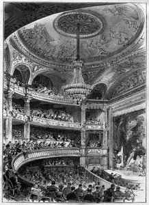建築家ポール・ジャン・ジオン（1838-1904）が1877年から1883年にかけて建設したアルジェリアのコンスタンティヌス劇場 - 劇場