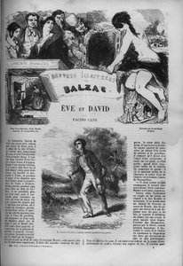 小説 "Eve and David "の表紙 作： Unknown artist