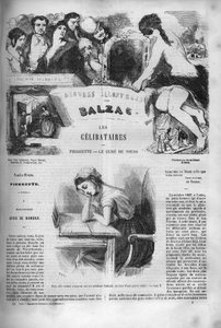 小説「Les celibataires」の表紙