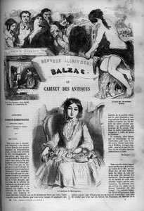 小説 "The cabinet of antique "の表紙 作： Unknown artist