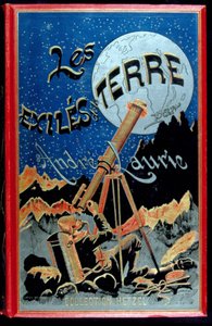 アンドレ・ローリー著「Les éxiles de la terre」（ヘッツェル社）の表紙 作： Unknown artist