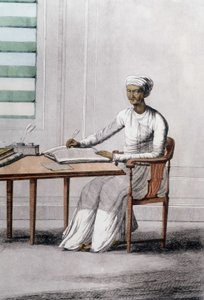 文化・文明・インド社会：ある作家の肖像、インド。 作： Unknown artist