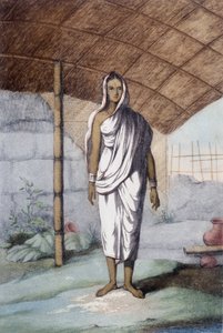 文化・文明とインド社会：下層カーストの女性 作： Unknown artist
