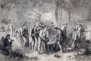 北アメリカの軍事ユニット、アメリカ合衆国、南北戦争、彫刻への配給 作： Unknown artist