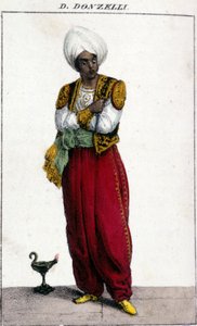 ドメニコ・ドンゼッリ（1790〜1873）は、ジョアッキーノ・ロッシーニの『オテロ』に代表されるイタリアのテノール歌手。スカラ座 作： Unknown artist