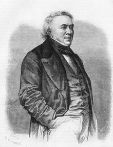 レイヤ博士（1793-1867）。 作： Unknown artist