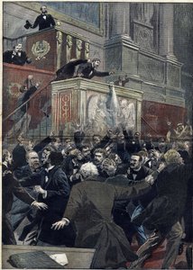 ドレフュス事件 - 裁判官会議 - 1月22日 作： Unknown artist