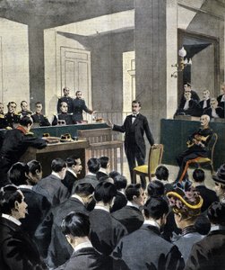 ドレフュス事件：作家エミール・ゾラの裁判におけるジョルジュ・ピカール中佐（1854-1914）の証言（J