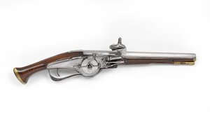 1630年頃、オランダまたはドイツのホエロック・ピストル（ピストル、ホエロック