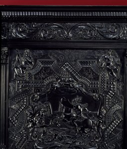 エベネの練習風景。紀元前507年、ポルセンナのエトルリア人の攻撃からローマのサブリウス橋を守るローマの英雄、ホラティウス・コクレス。詳細はこちら1645年頃 パリルーブル美術館 作： Unknown artist