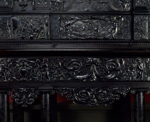 エベネの練習風景。紀元前507年、ポルセンナのエトルリア人の攻撃からローマのサブリウス橋を守るローマの英雄、ホラティウス・コクレス。詳細はこちら1645年頃 パリルーブル美術館 作： Unknown artist