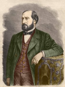 エミール・オーギエ（フランスの劇作家、1820年～1889年）。